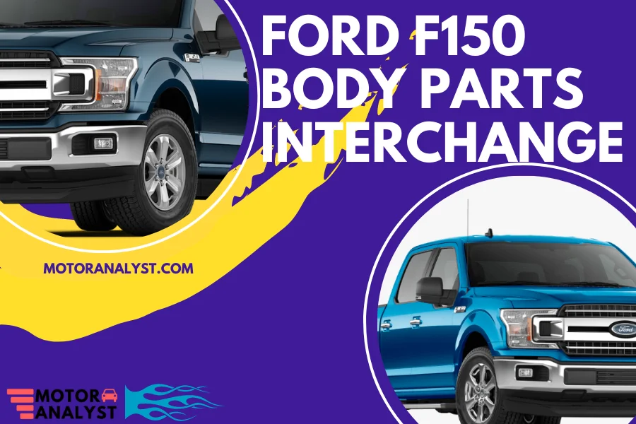 Ford F150 Body Parts Interchange
