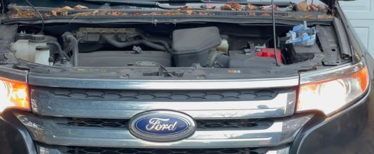 2013 Ford Edge Headlight Bulb Removal
