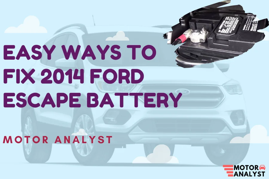 2014 ford escape battery