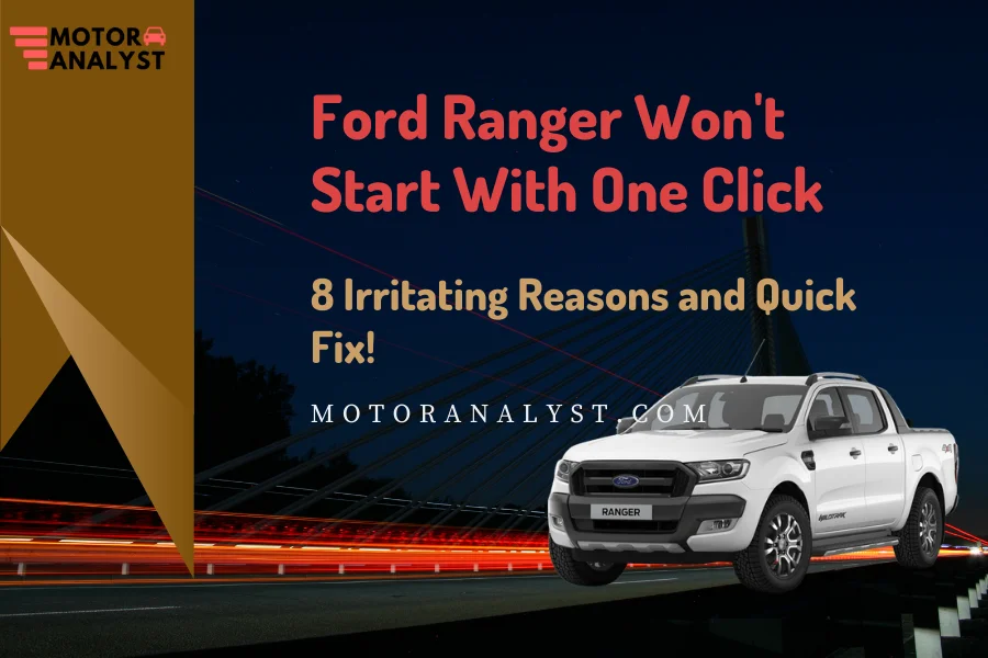 ford ranger won't start with one click