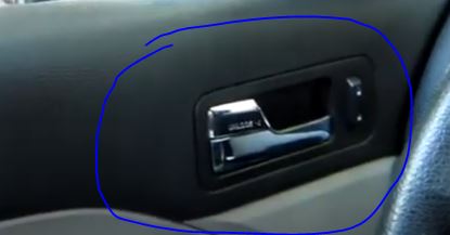 2010 Ford Fusion Door Handle Interior