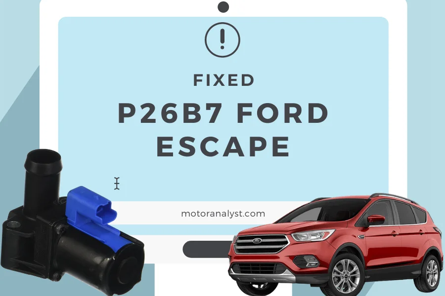 P26B7 Ford Escape