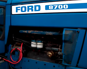 Ford 8700: Engine