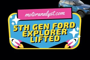 Elevate Your Adventures with a 5th Gen Ford Explorer Lifted