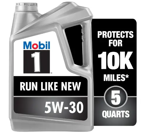 Mobil 1 – Advanced Synthetic 5W-30 Motor Oil ($36.99)