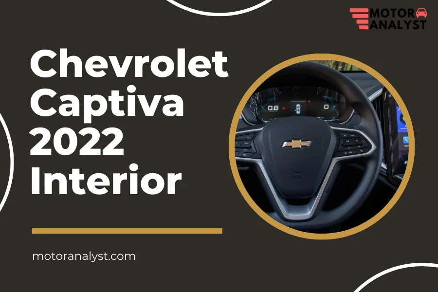 Chevrolet Captiva 2022 Interior